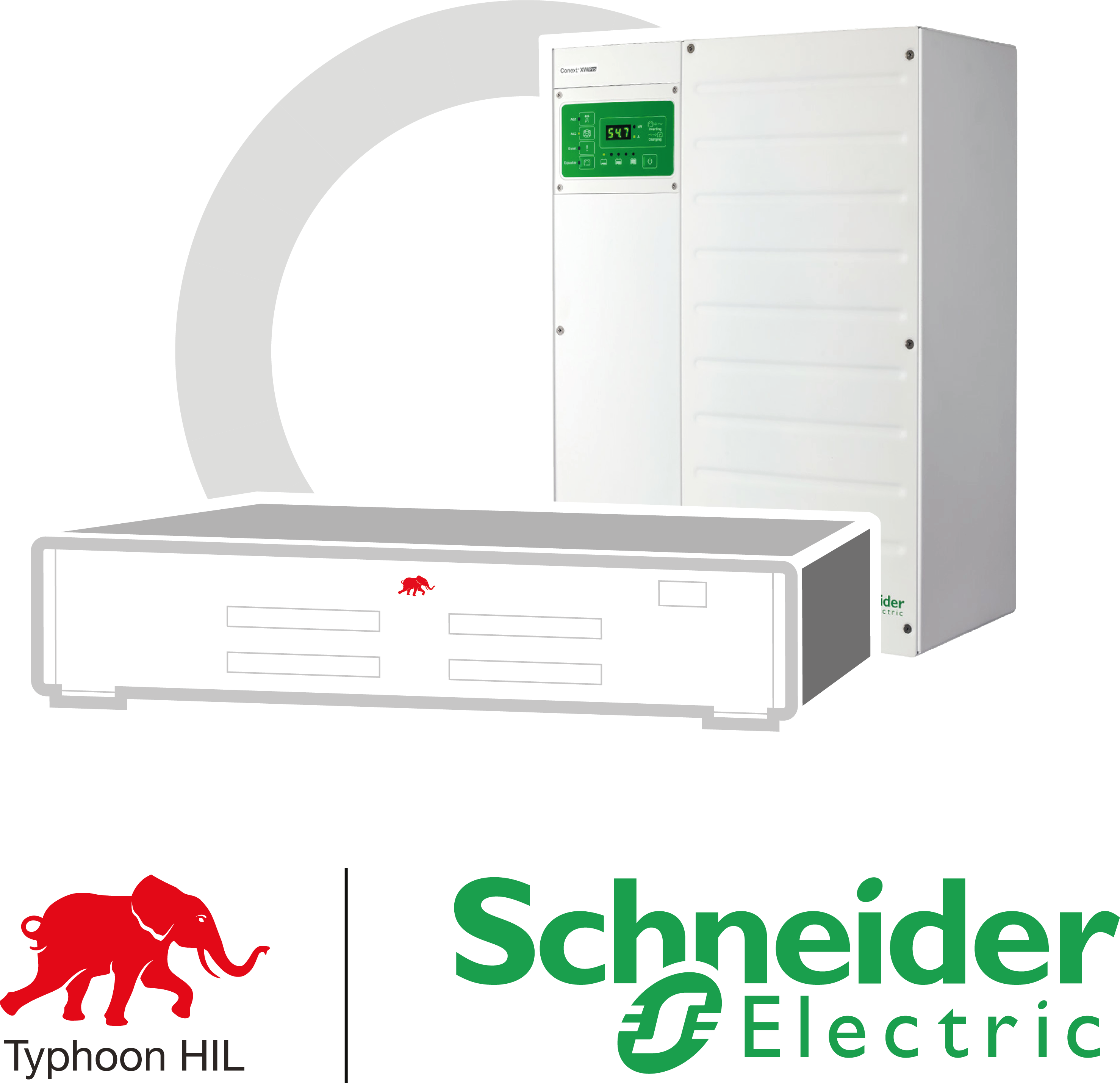 Schneider Electric XW-Pro Solar Hybrid Inverter 120/240V.